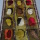 Scandinavian Hand-Knotted Woolen Rya Rug, Sweden, 1960s