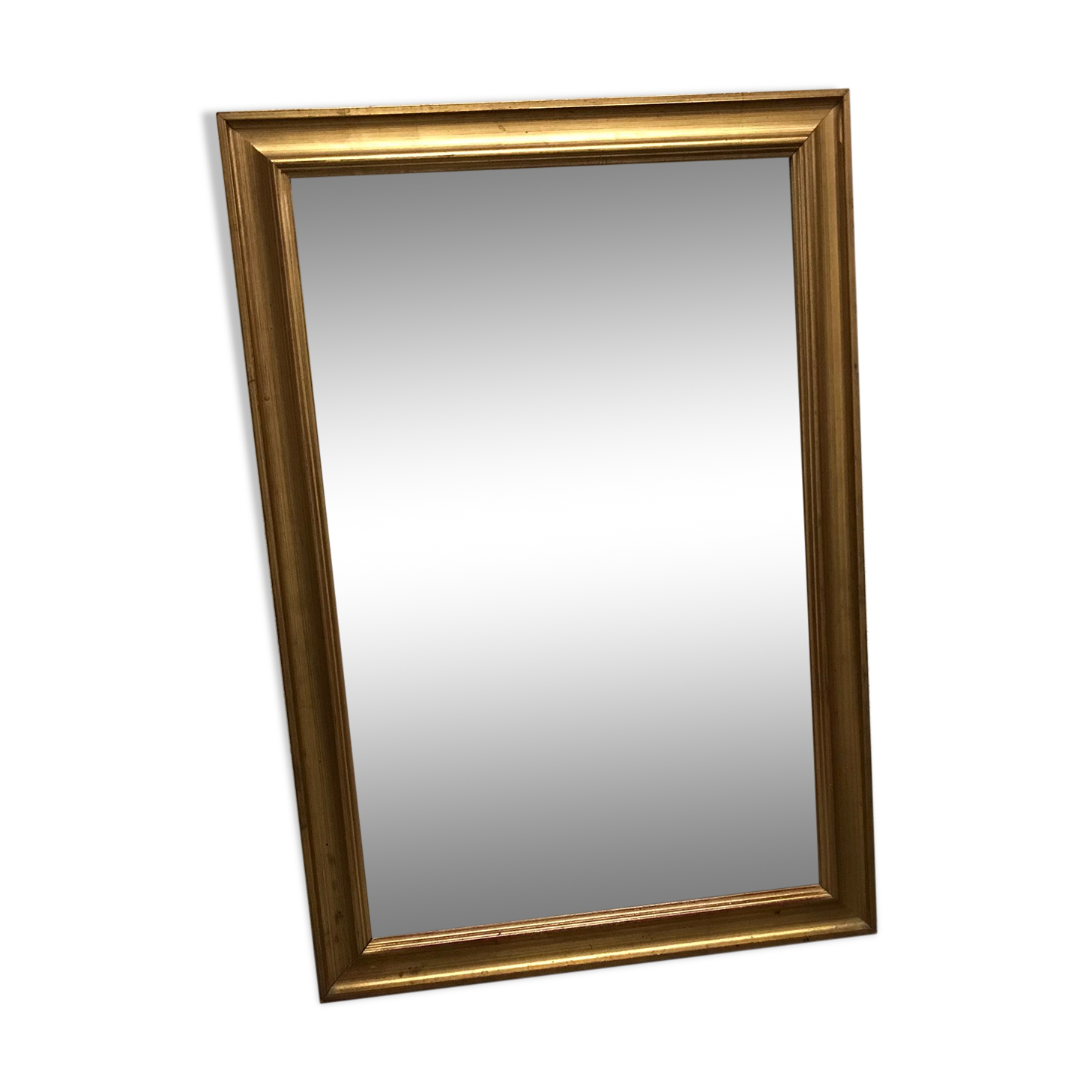 Gilded wood mirror