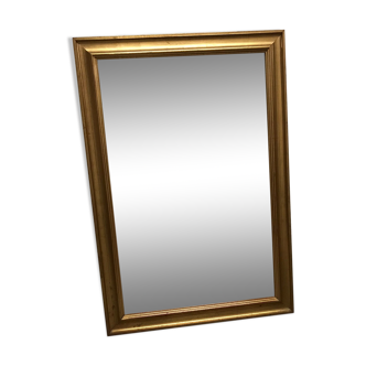 Gilded wood mirror
