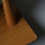 Mid-century Scandinavian floor mirror in wood, 1950–1960