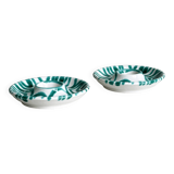 Set of two handmade ceramic egg cups