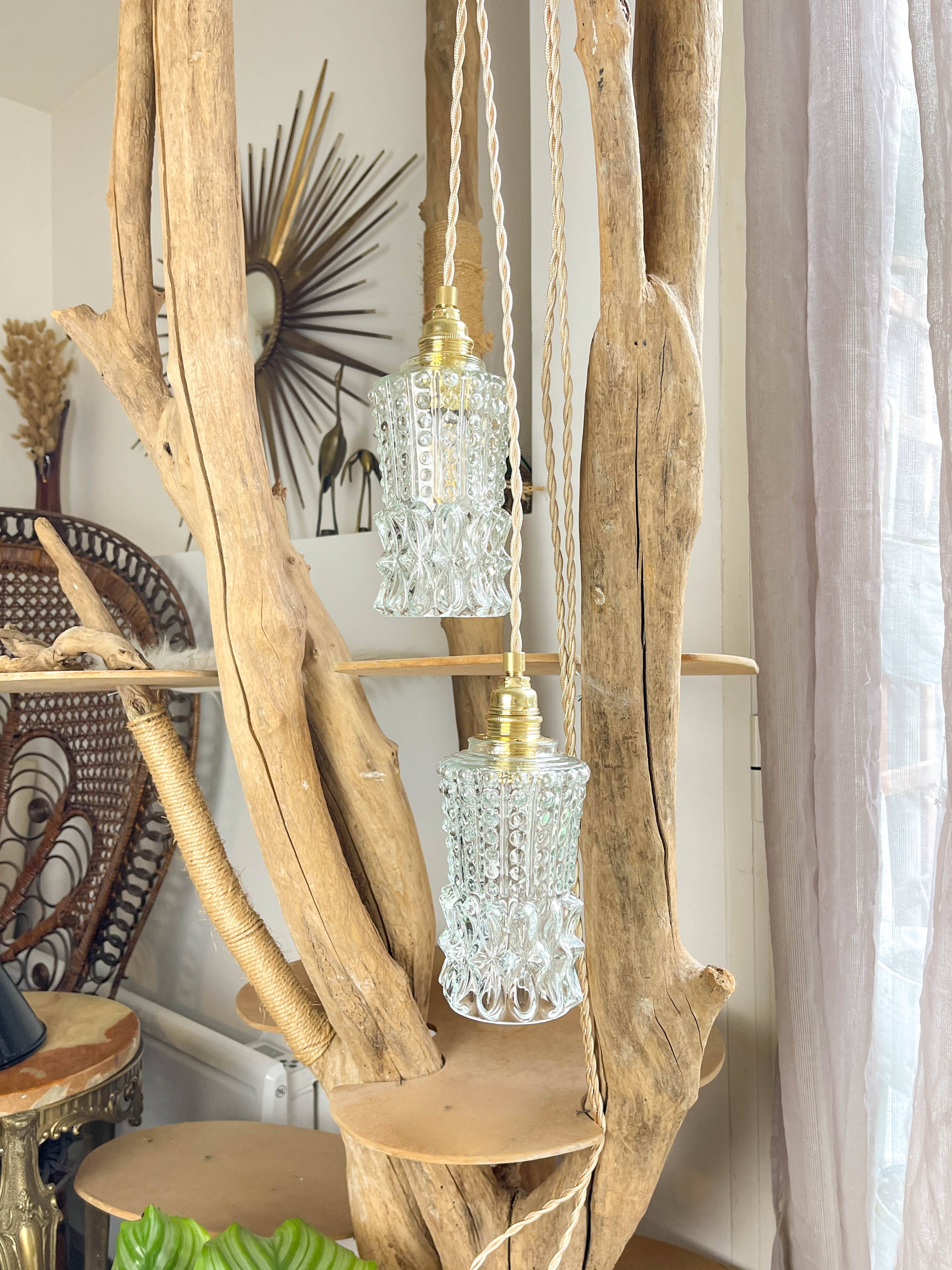 Customizable vintage glass tulip strollers