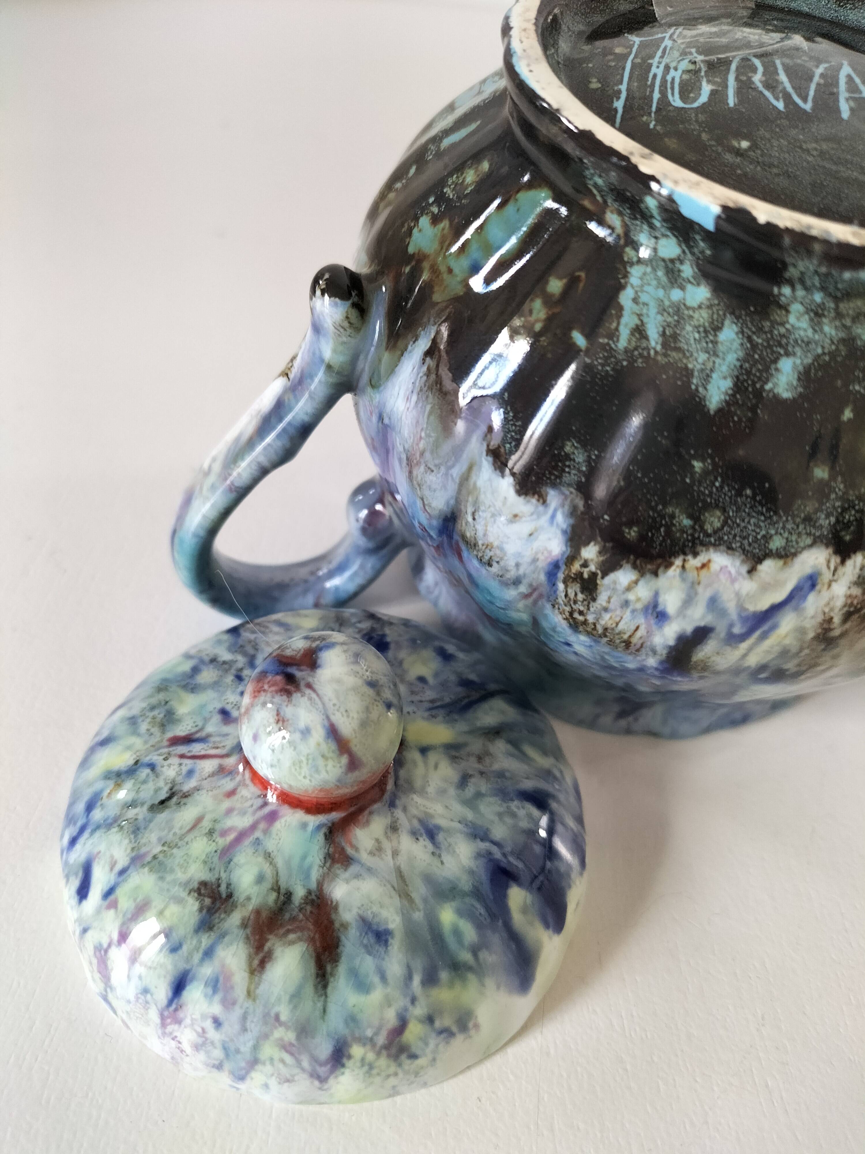 Sugar bowl Gaston Gaubier - Morvan 1960s