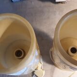 Pair of onix lamps