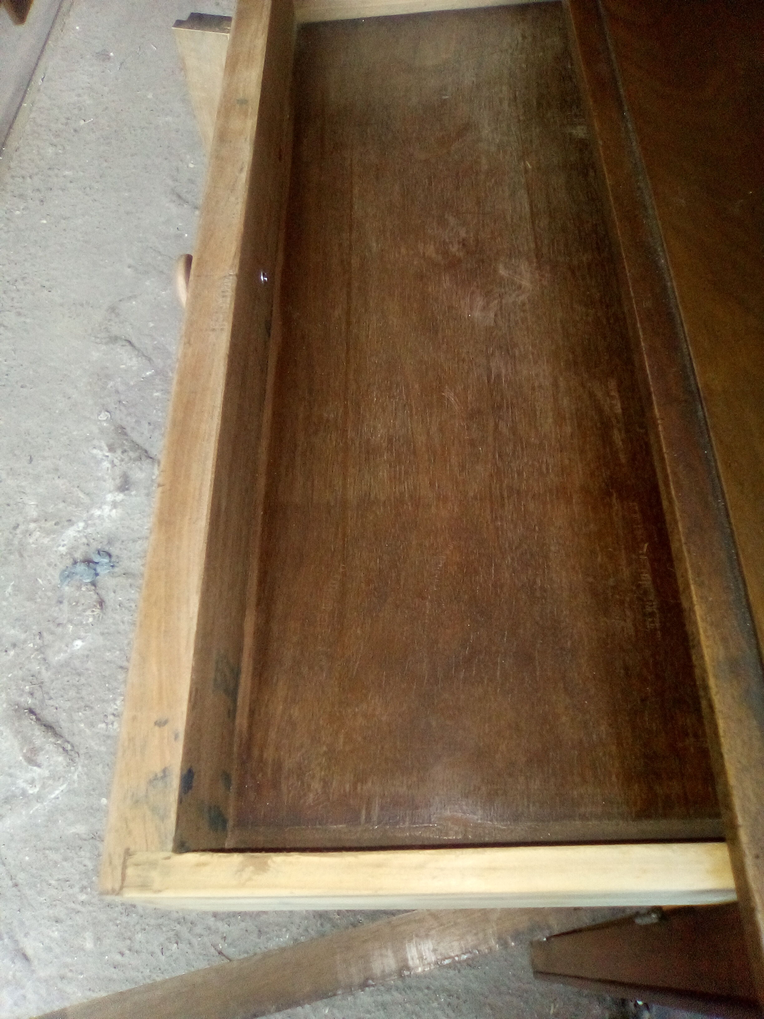 Small buffet or walnut confectioner