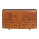 Vintage retro ercol windsor blonde elm sideboard model 468