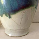 Signed ceramic vase
