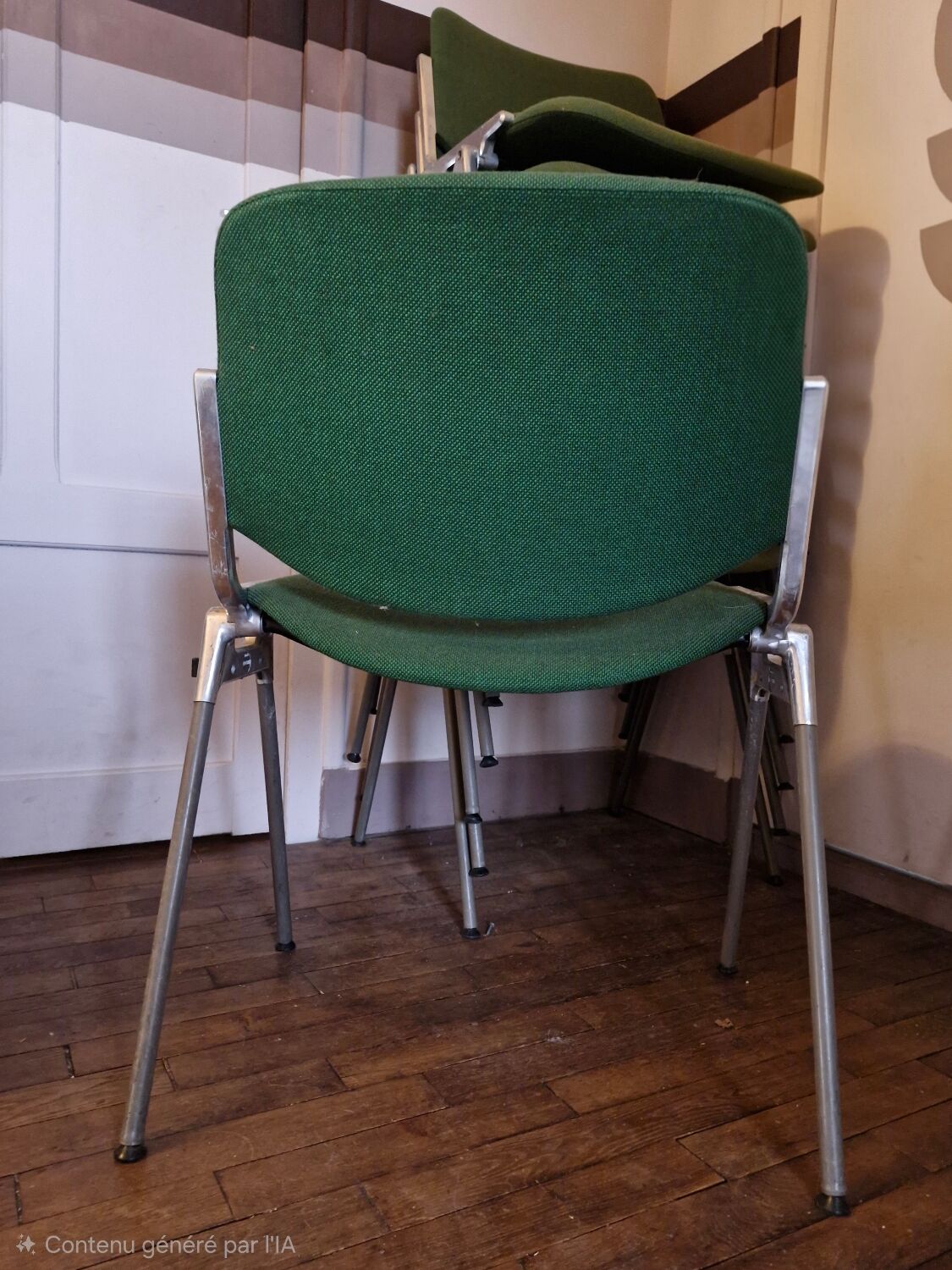Set de 3 Chaises DSC 106 Giancarlo Piretti / Anonima Castelli, 1965,70