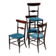 Set of 4 Campanino Chiavari chairs for Fratelli Levaggi 1950