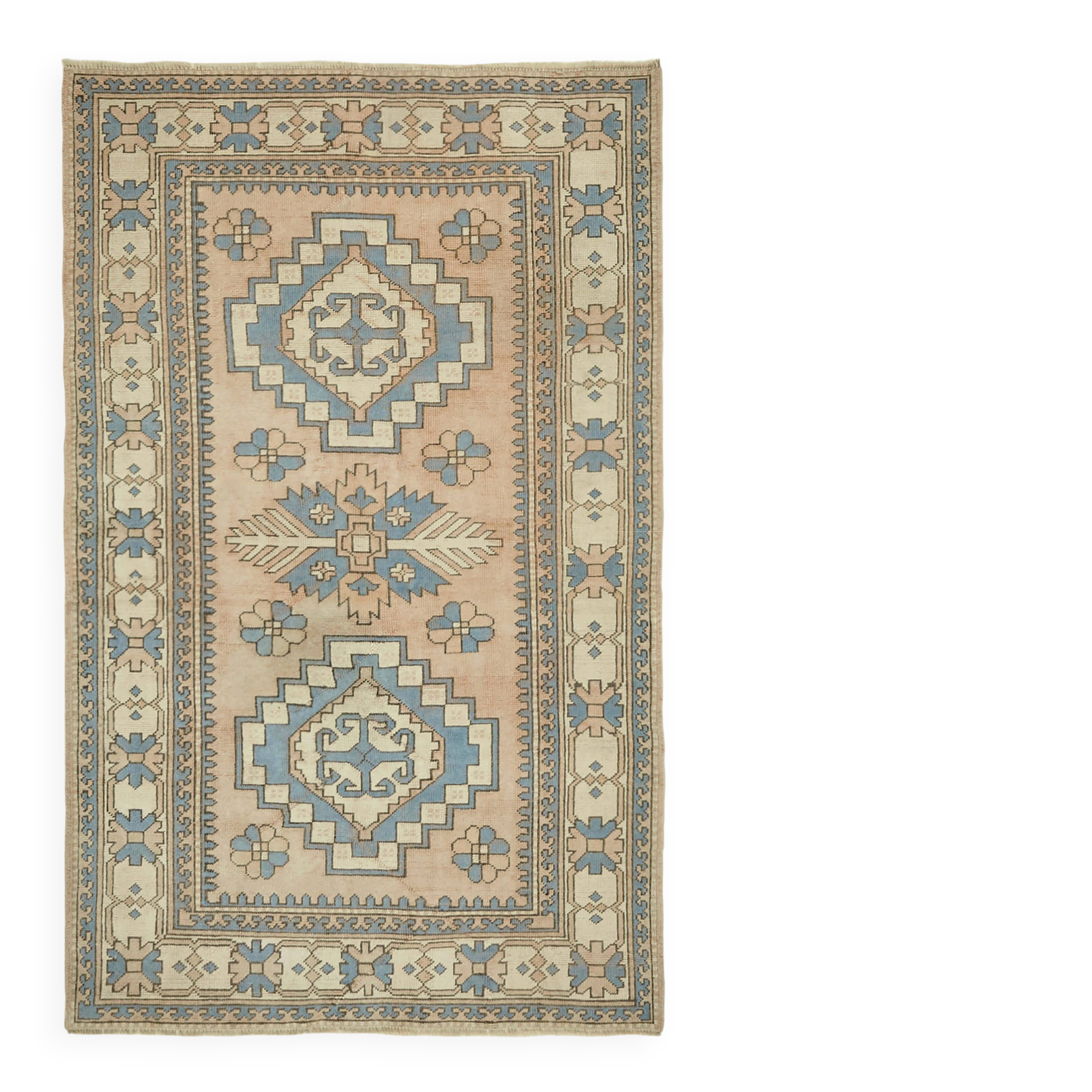 Turkish Vintage Anatolian Rug 152 cm x 238 cm