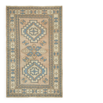 Turkish Vintage Anatolian Rug 152 cm x 238 cm