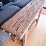 Antique carpenter's workbench