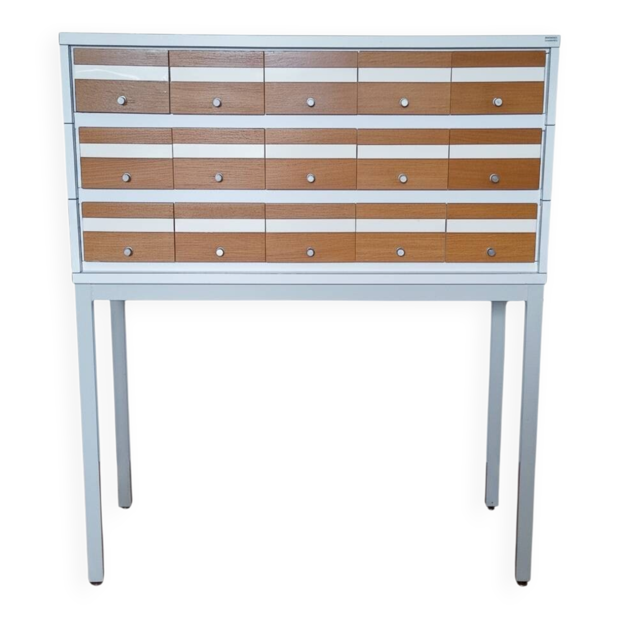 Meuble Borgeaud - Design Industriel & Bois - 15 Casiers