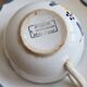 Antique breakfast cups faience Salins - Model Jacqueline