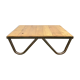 Table basse industrielle, années 1960