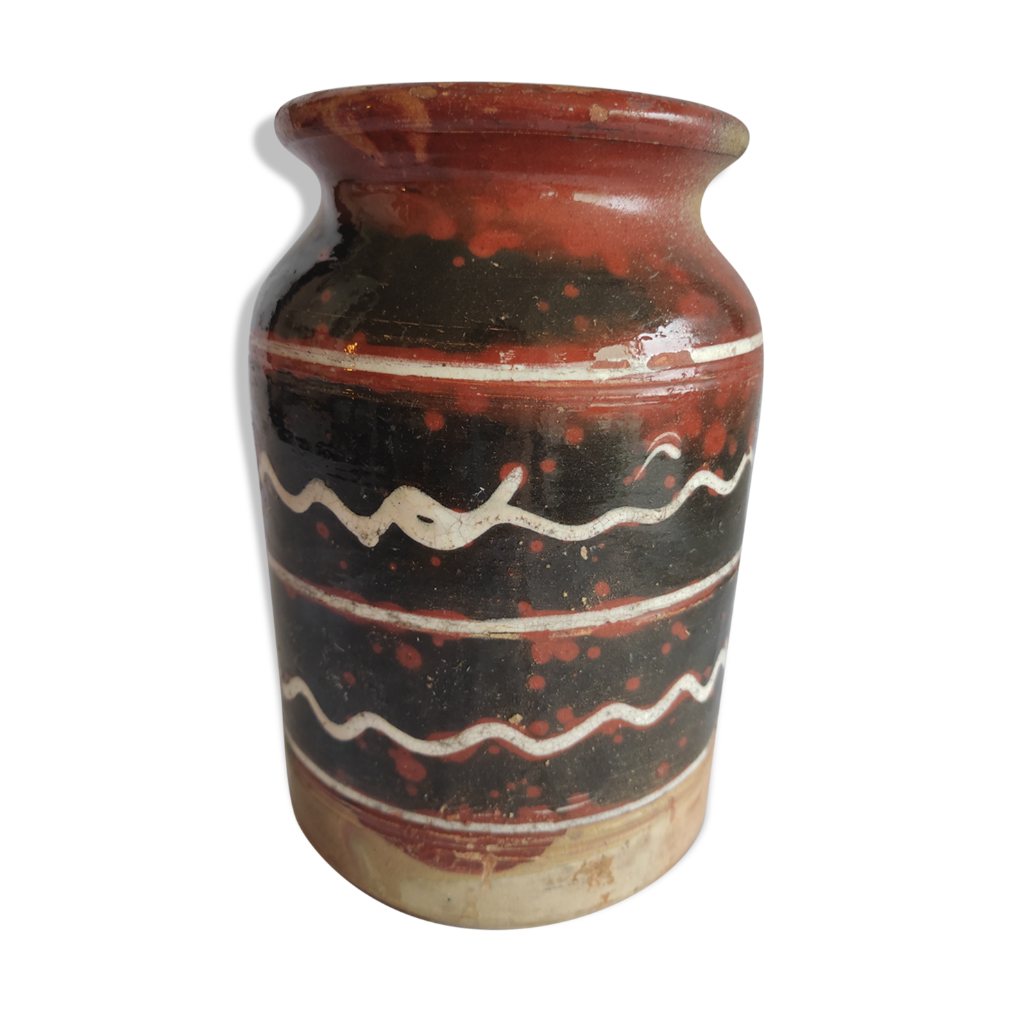 Terracotta vase