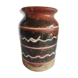 Terracotta vase