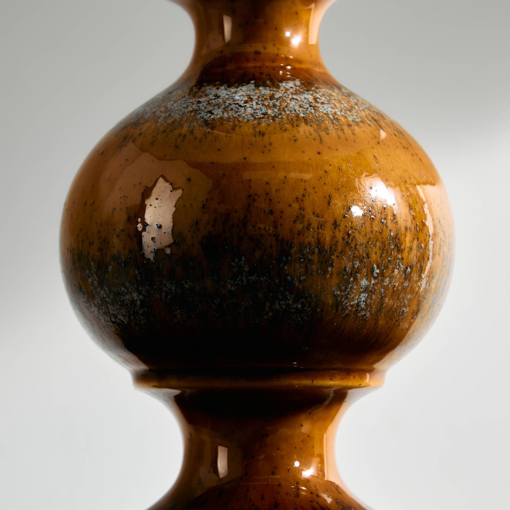 German ceramic table lamp by Kaiser Leuchten