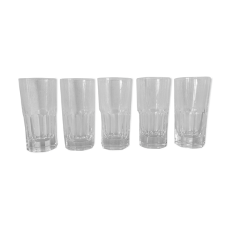 Verres à anisette en cristal