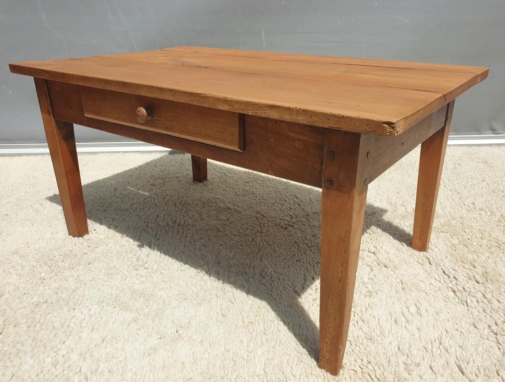 Coffee table countryside in Walnut 1 drawer