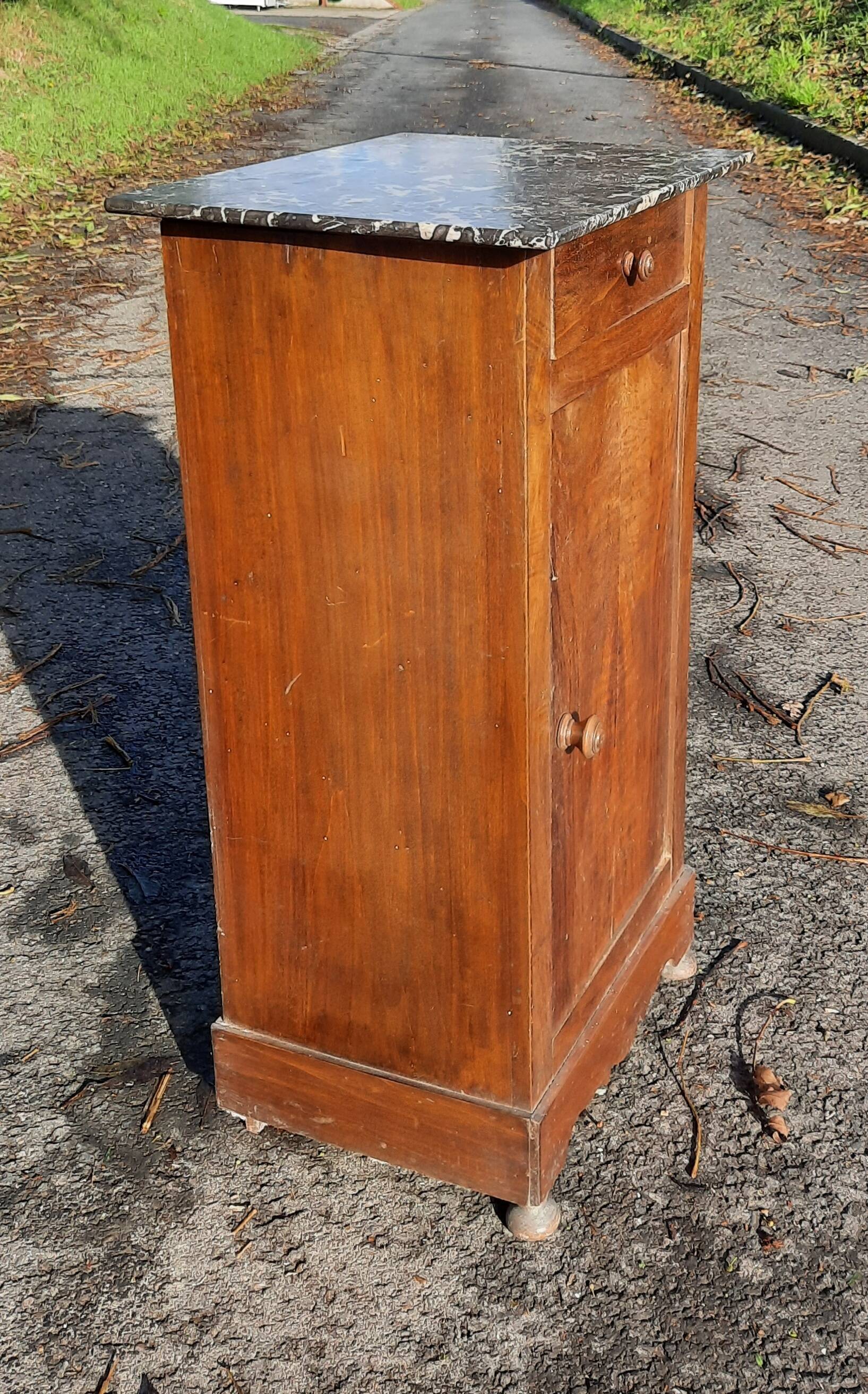 19th century bedside table