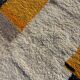 Moroccan rug with colorful geometric design 250×150 cm