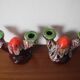 Paire chandeliers vallauris déco bougeoirs vintage french candlesticks