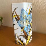 Signed Limoges porcelain vase