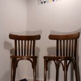 Pair of bistro chairs