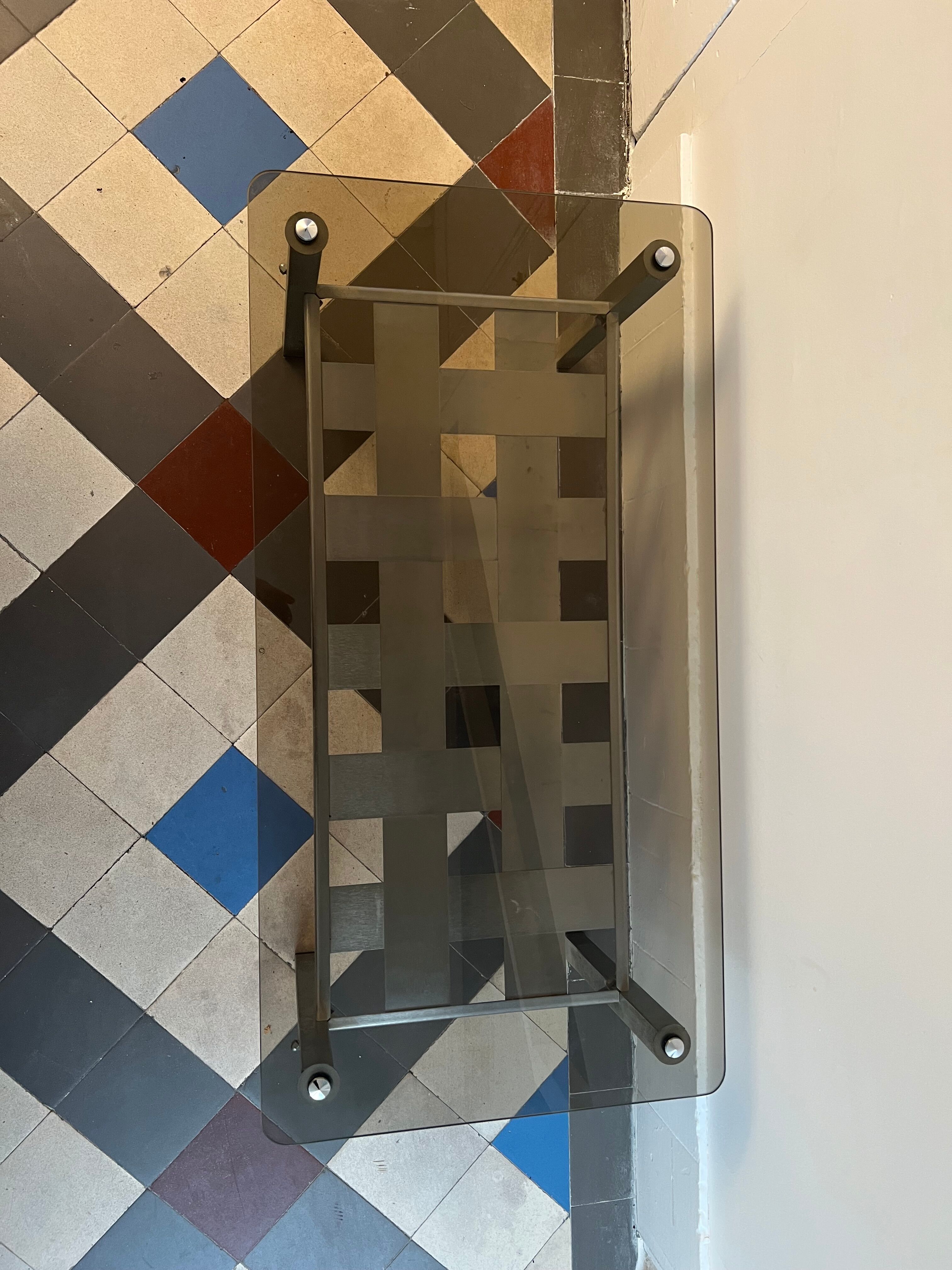 Vintage coffee table design 1970.