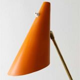 J.T. Kalmar "Style" Model Clamp Lamp Table Cone Midcentury, Vienna, 1950s