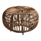 Wicker ottoman/pouf  Lobster Pot by Franc Albini