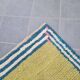 Tapis en laine pure fait main traditionnelle artisanale 2/3 m