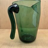 Pichet en verre Empoli vert