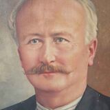 Oil on canvas by Jean Aubagnac