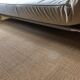 Cinna Smala 4 seater convertible sofa in beige alcantara