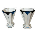 Pair of Longwy vases