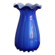 Vintage Italian Cobalt Blue Blown Glass Vase