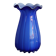 Vintage Italian Cobalt Blue Blown Glass Vase