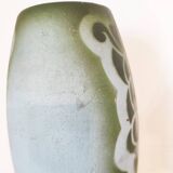 Painted Art Deco vase, 29.5 cm