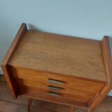 Compass feet bedside table