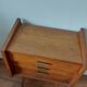 Compass feet bedside table