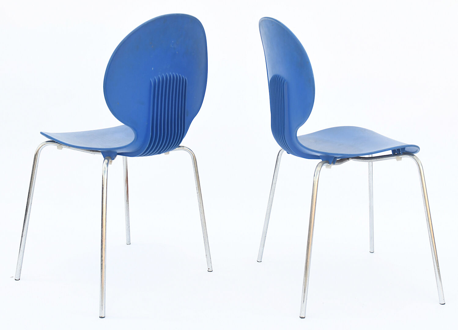 Paire de chaises vintage par Galvano Tecnica