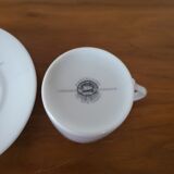 Porcelain Coffee Cup Bill Goldsmith Limoges "Victoria"