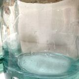 Glass jars with cork stopper