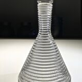 Carafe en verre dépression  circa 1935