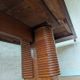 Art Deco table in walnut burl