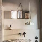 MARIA - Enameled porcelain - Pendant light