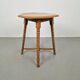 Vintage Dutch Bobbin Side Table, 1930s