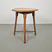 Vintage Dutch Bobbin Side Table, 1930s